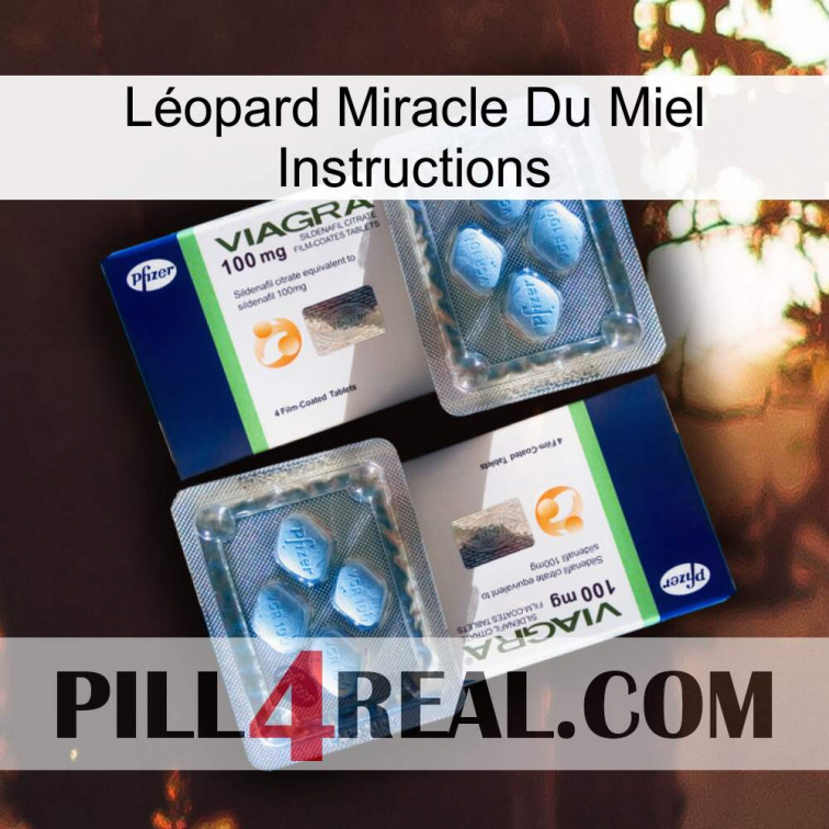 Léopard Miracle Du Miel Instructions viagra5